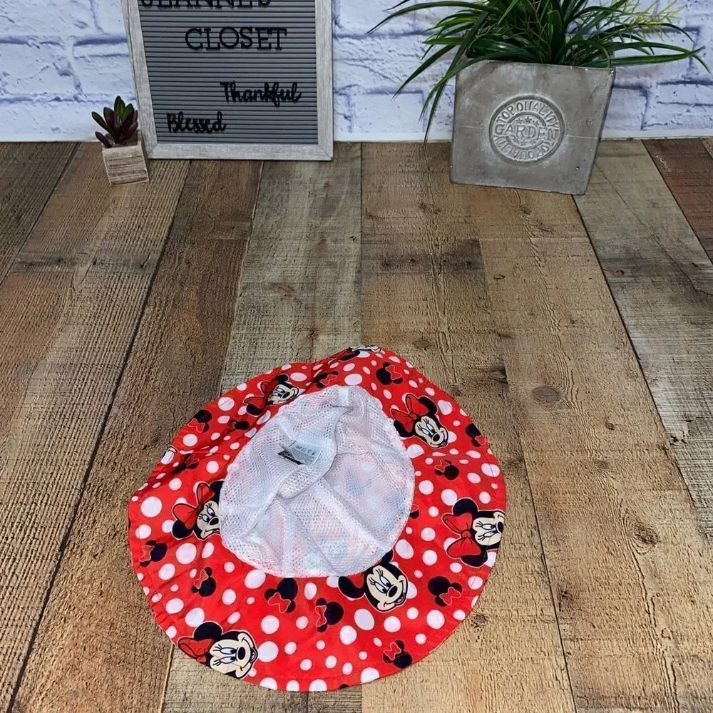 Disney Minnie Mouse‎ polka dot bucket hat